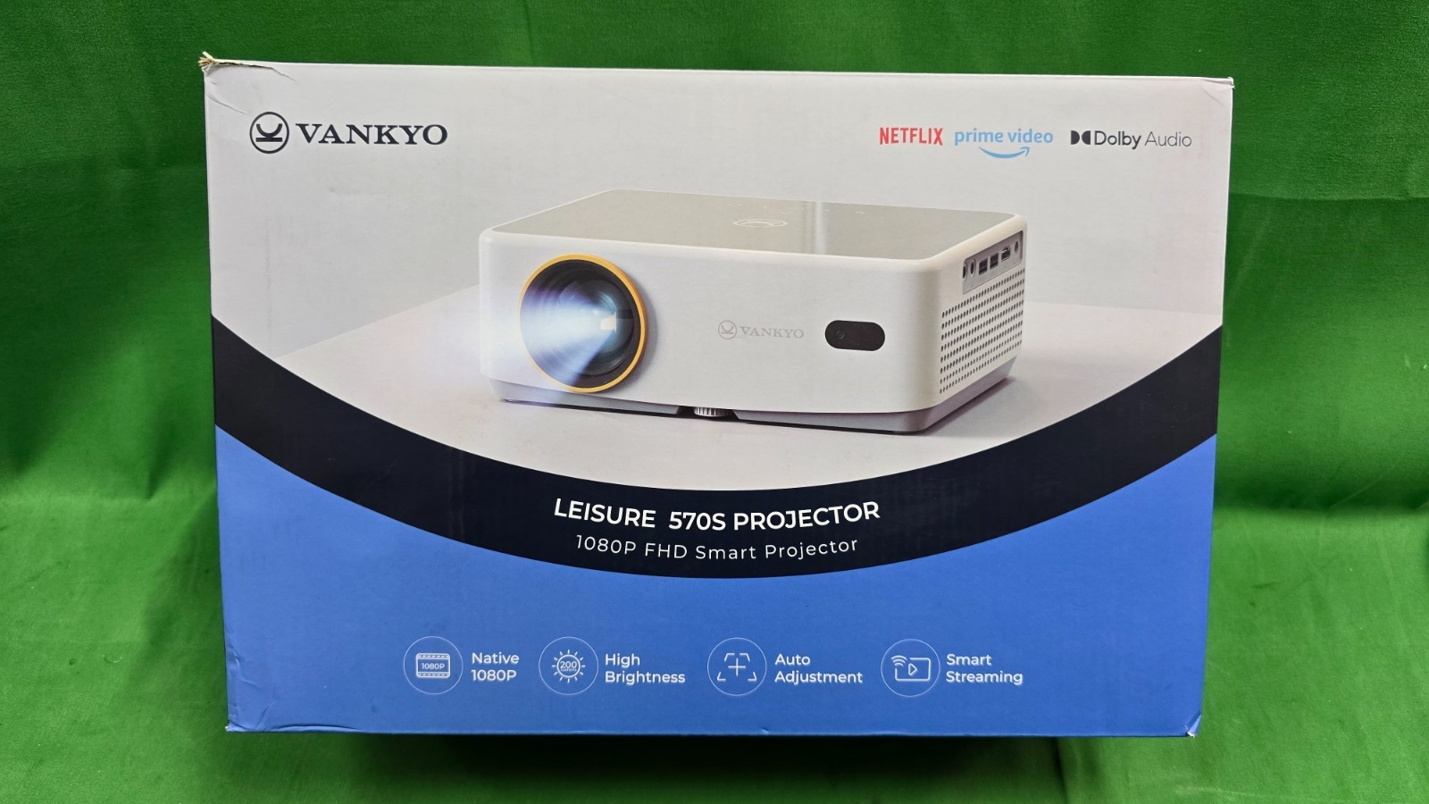 Vankyo Leisure 570S Portable 1080P Full HD Video Projector Dolby Audio NEW (E14)