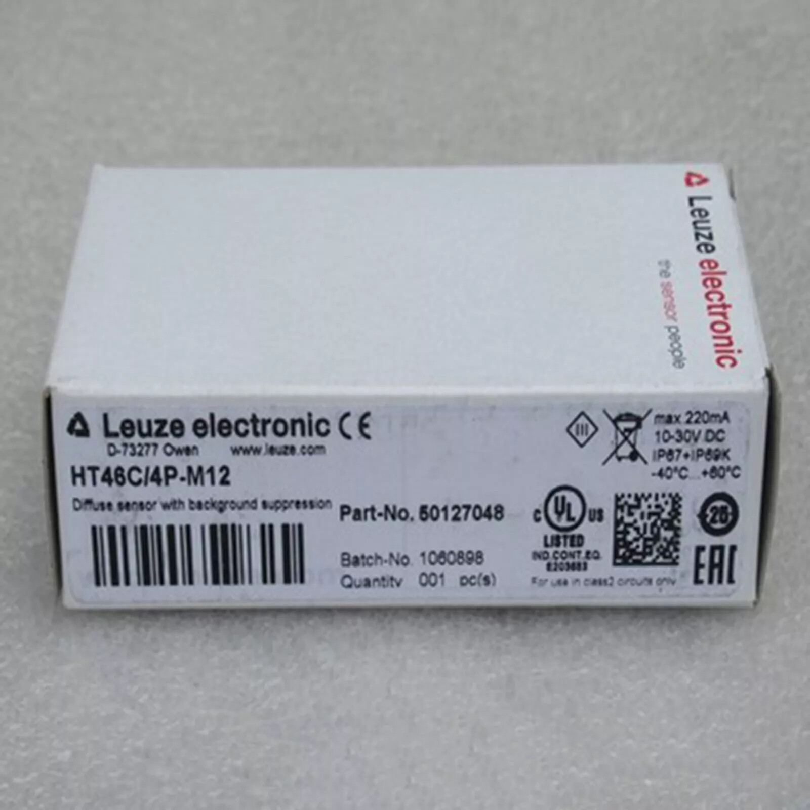 For Leuze HT46C/4P-M12 Photoelectric sensor HT46C4PM12 New