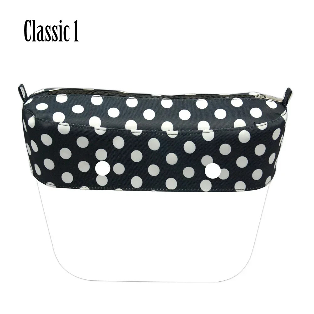 New Microfiber Cloth Classic Mini OBag Waterproof Trims With Zipper for O bag