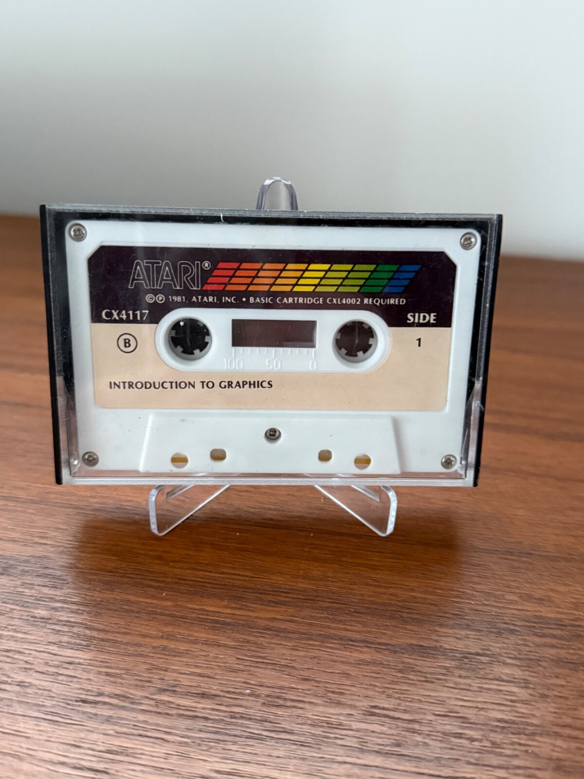 Atari CX4117 Cassette Tape -Introduction to Graphics Atari 400/800