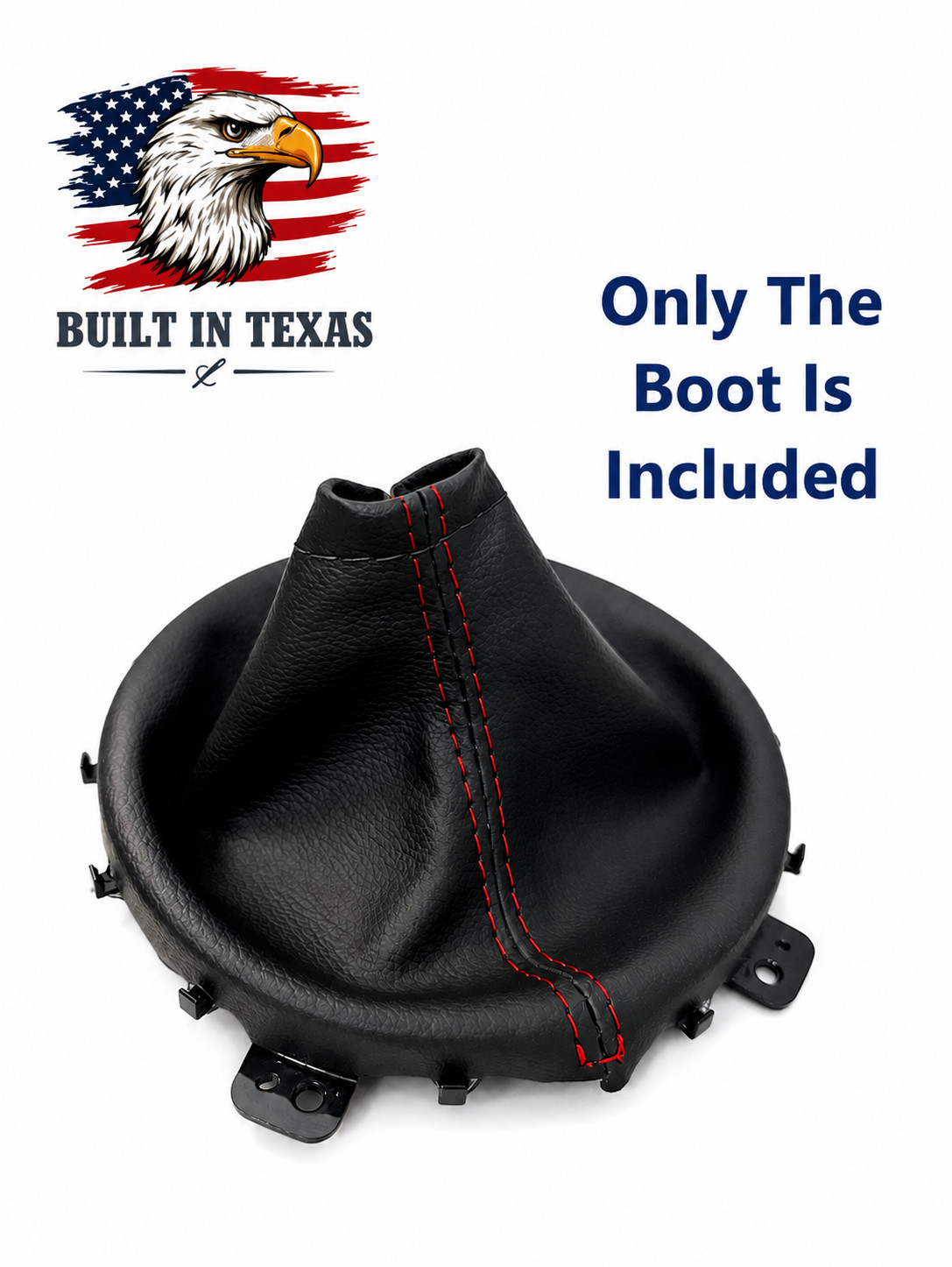 Manual Shift Boot For 13-20 Subaru BRZ, Scion Frs, Toyota Gt86 Red Stitching