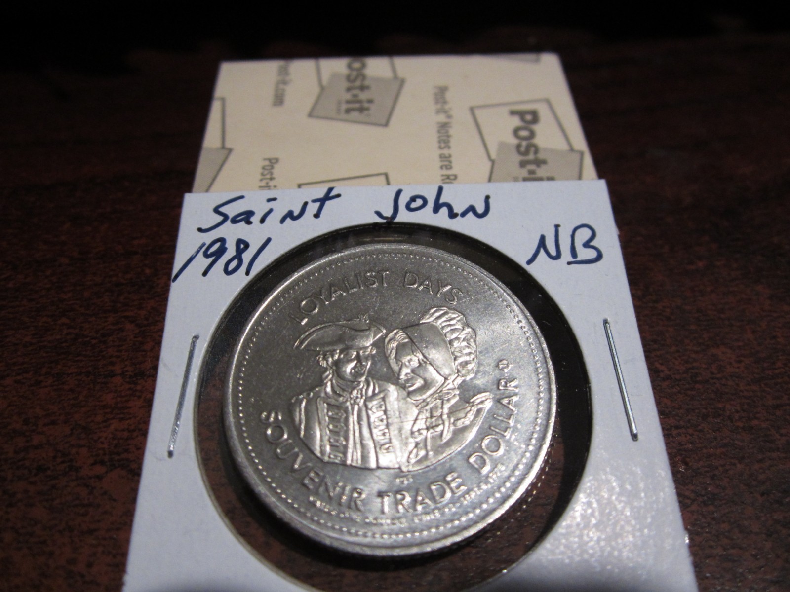 1981 - Saint John, NB - Canada Commemorative Trade Dollar
