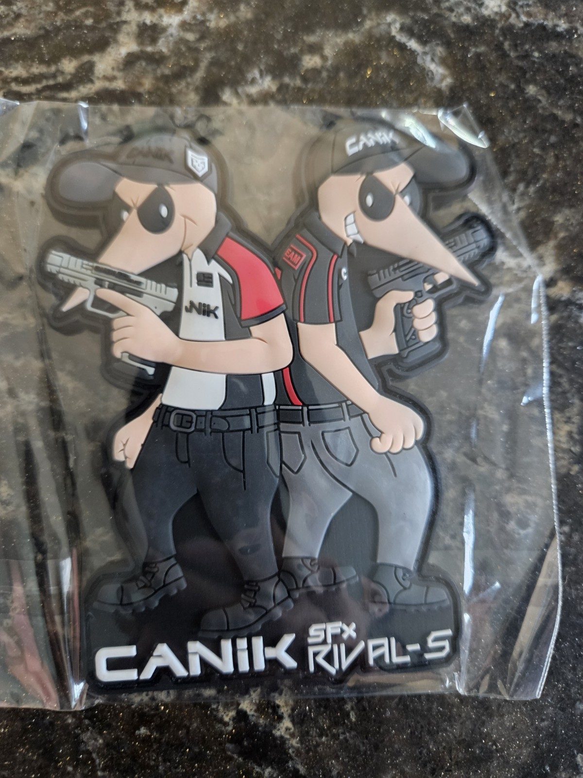 Canik SFX RIVALS PVC 3D Tactical Patch 4x3 Multicolor Militaria