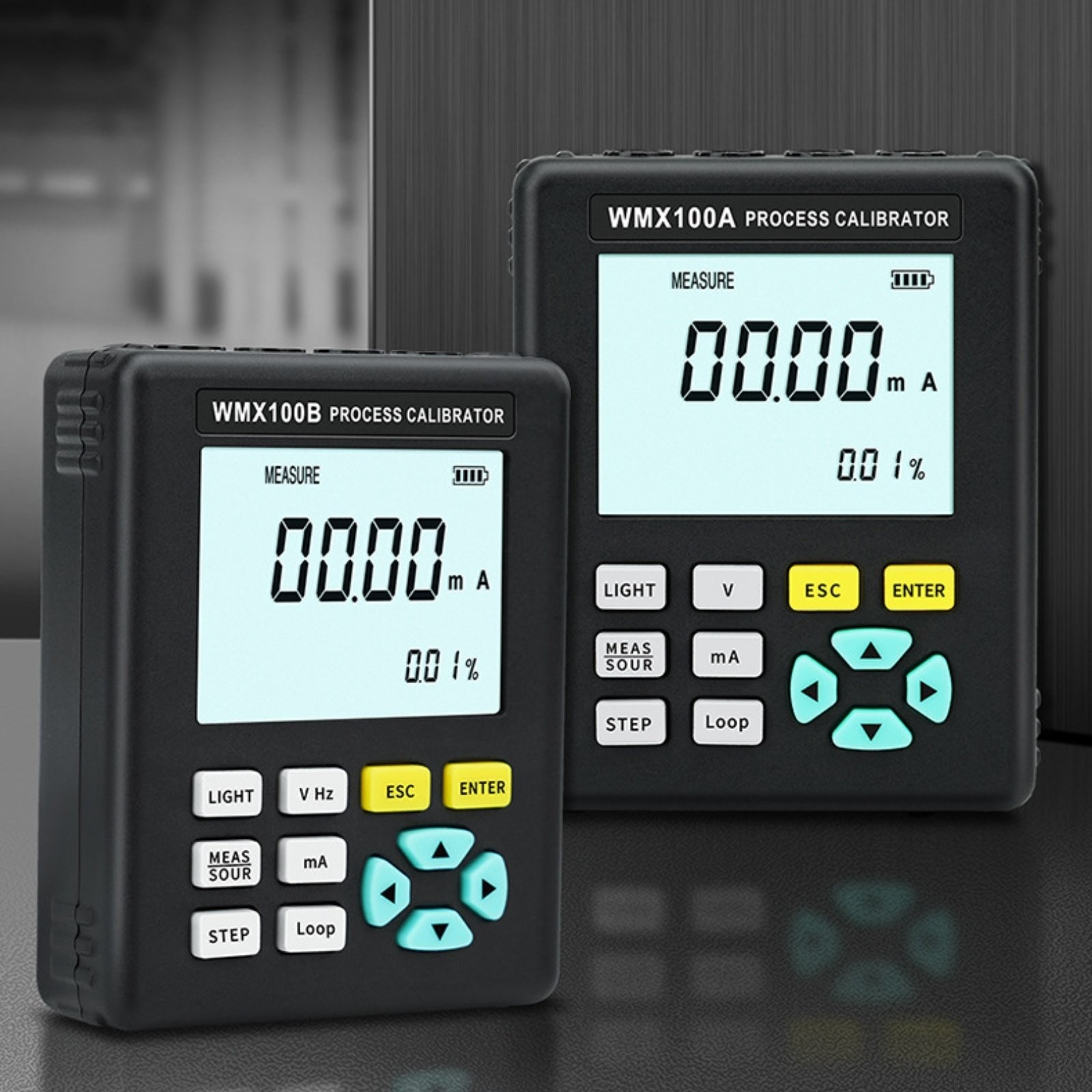 Handheld Process Calibrator Backlit LCD Display Mini Waveform Generator