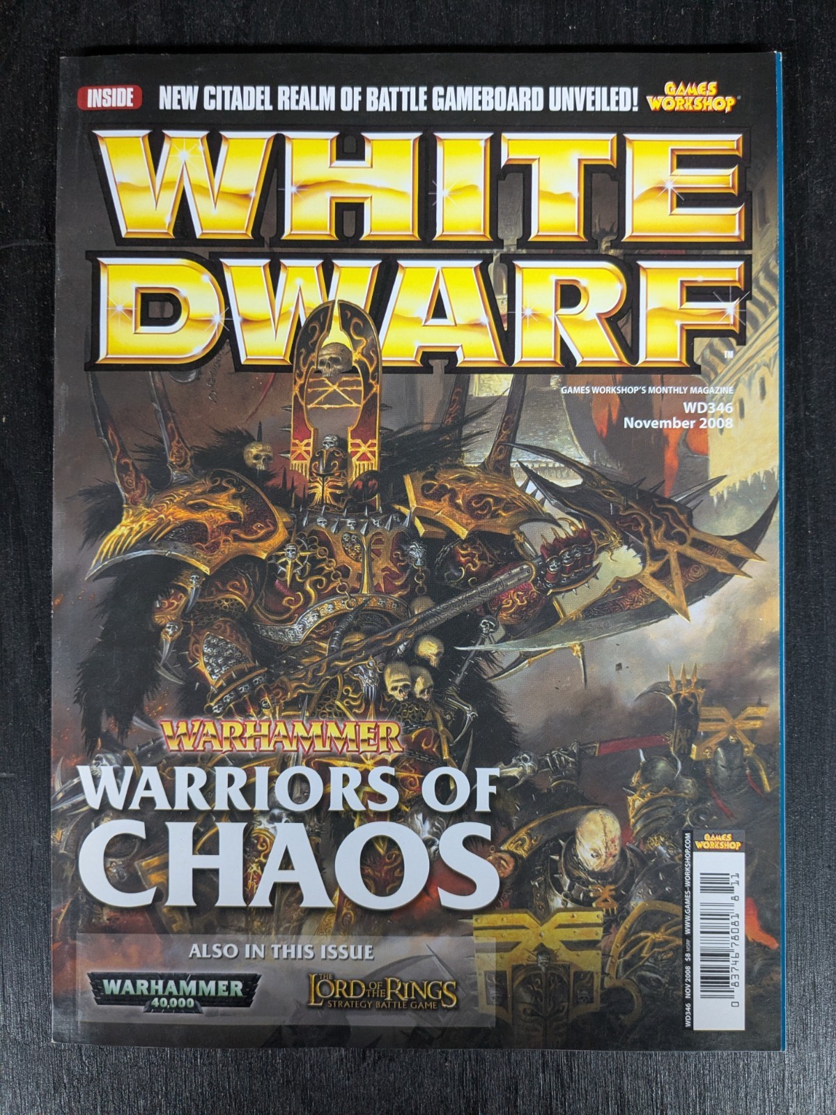 Games Workshop White Dwarf Magazine - Issue 346 (November 2008)