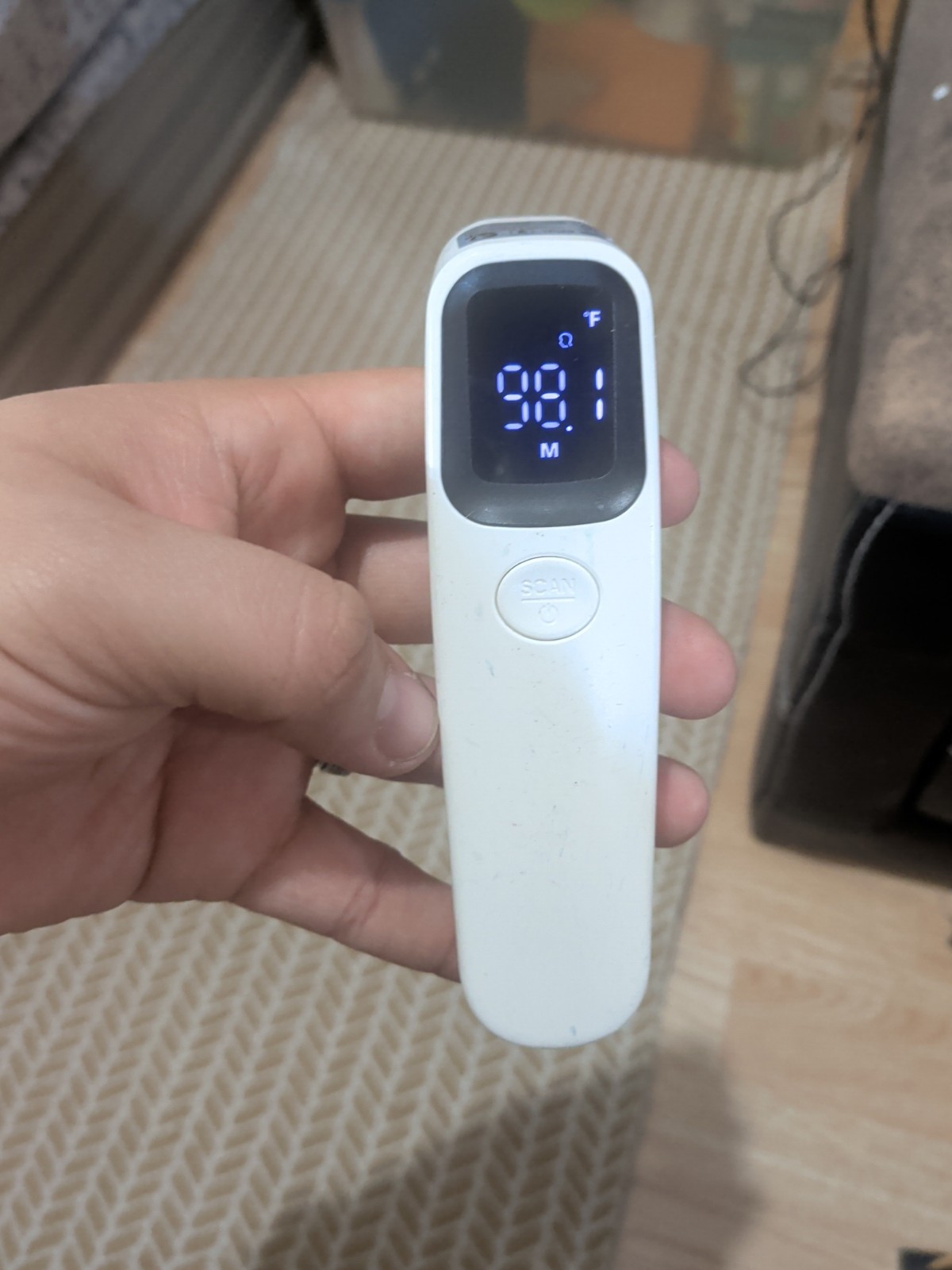 Non-Contact IR Infrared Thermometer Gun LCD Digital Forehead Baby Adult Body US