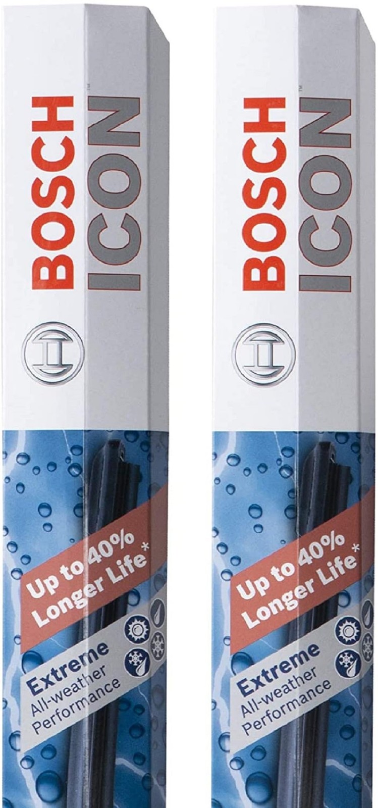 BOSCH 22A22B ICON Beam Wiper Blades - Driver and Front (22A & 22B),