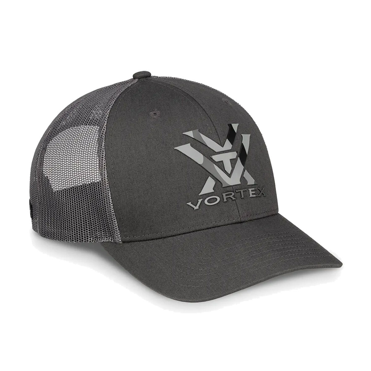 VORTEX Mens Camo Punch OSFM Charcoal Cap (221-16-CHR)