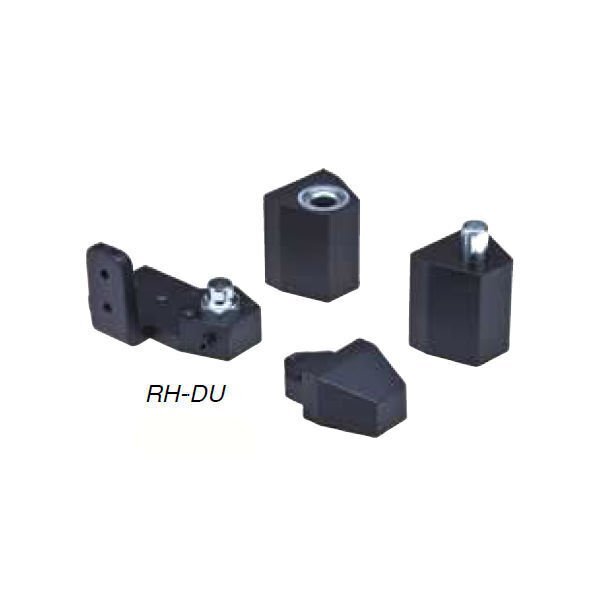 Ilco IL-OP-10 RH DU Flush Pivot Set, Dark Bronze Finish