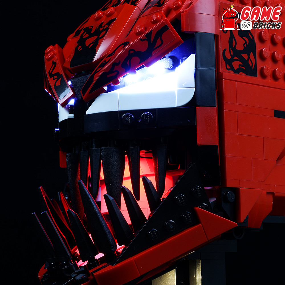 LED Light Kit for Carnage - Compatible with LEGO® 76199 (Standard Version)