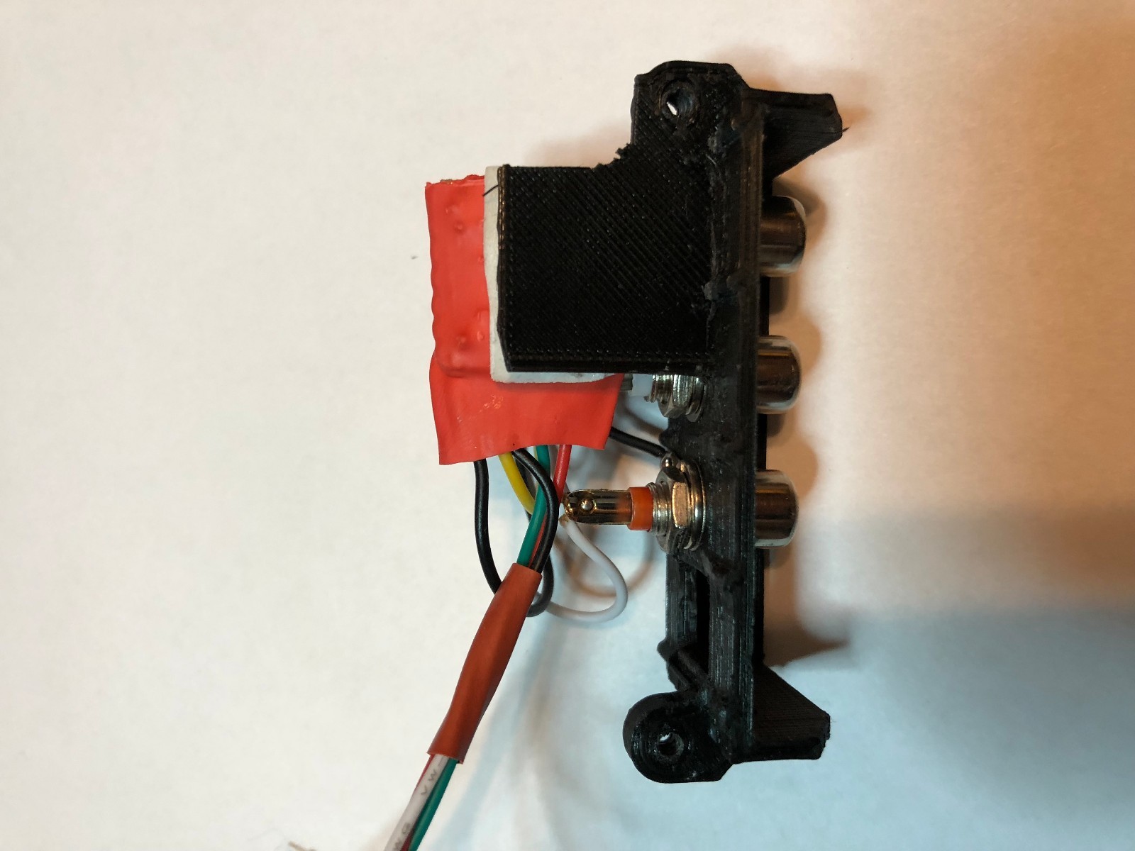 Nintendo NES-101 Top Loader w/ 3D Printed Back Composite AV LED & RECAP Service