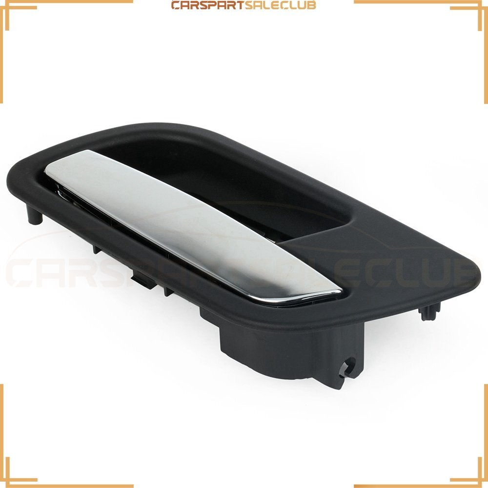 1xInterior Rear Right Door Handle For 2007-13 Chevy Tahoe Avalanche Black&Chrome