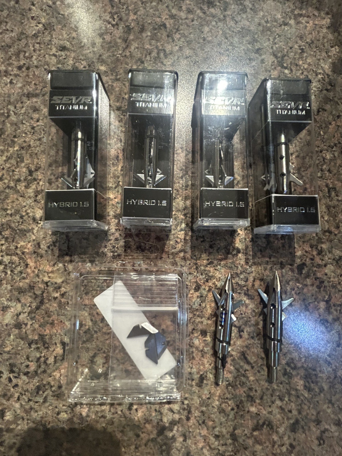 6 Sevr Hybrid 1.5 125 Grn Broadheads