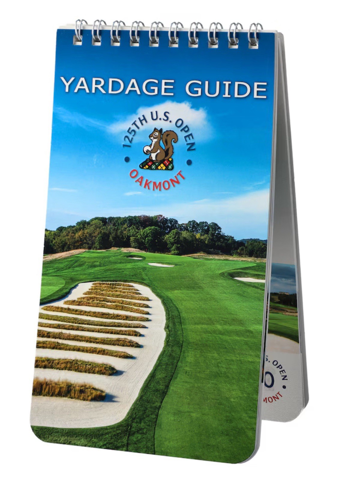 2025 US Open golf Yardage Guide Oakmont course pga new