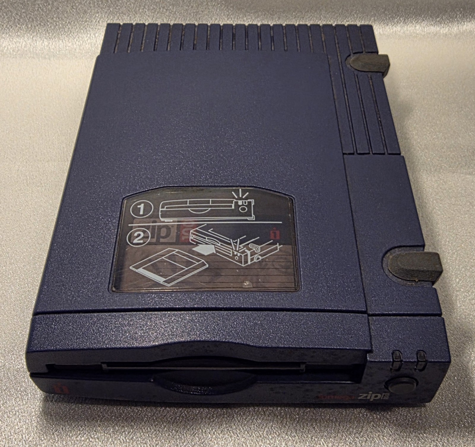 Vintage IOMEGA Zip 100 External Drive for PC Z100P2