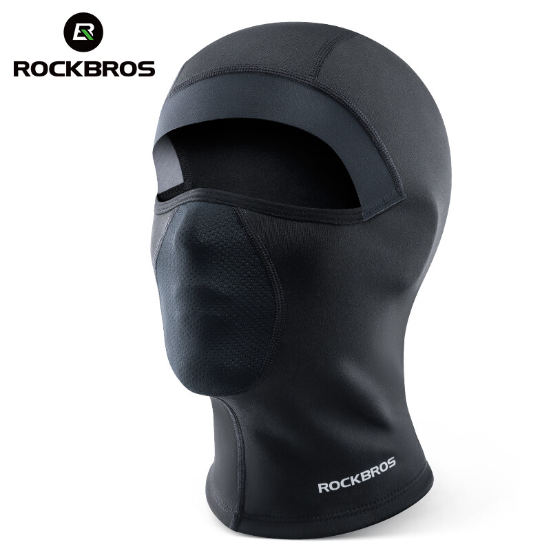 ROCKBROS Balaclava Ski Full Face Mask Windproof Fleece Neck Warm Winter Cold