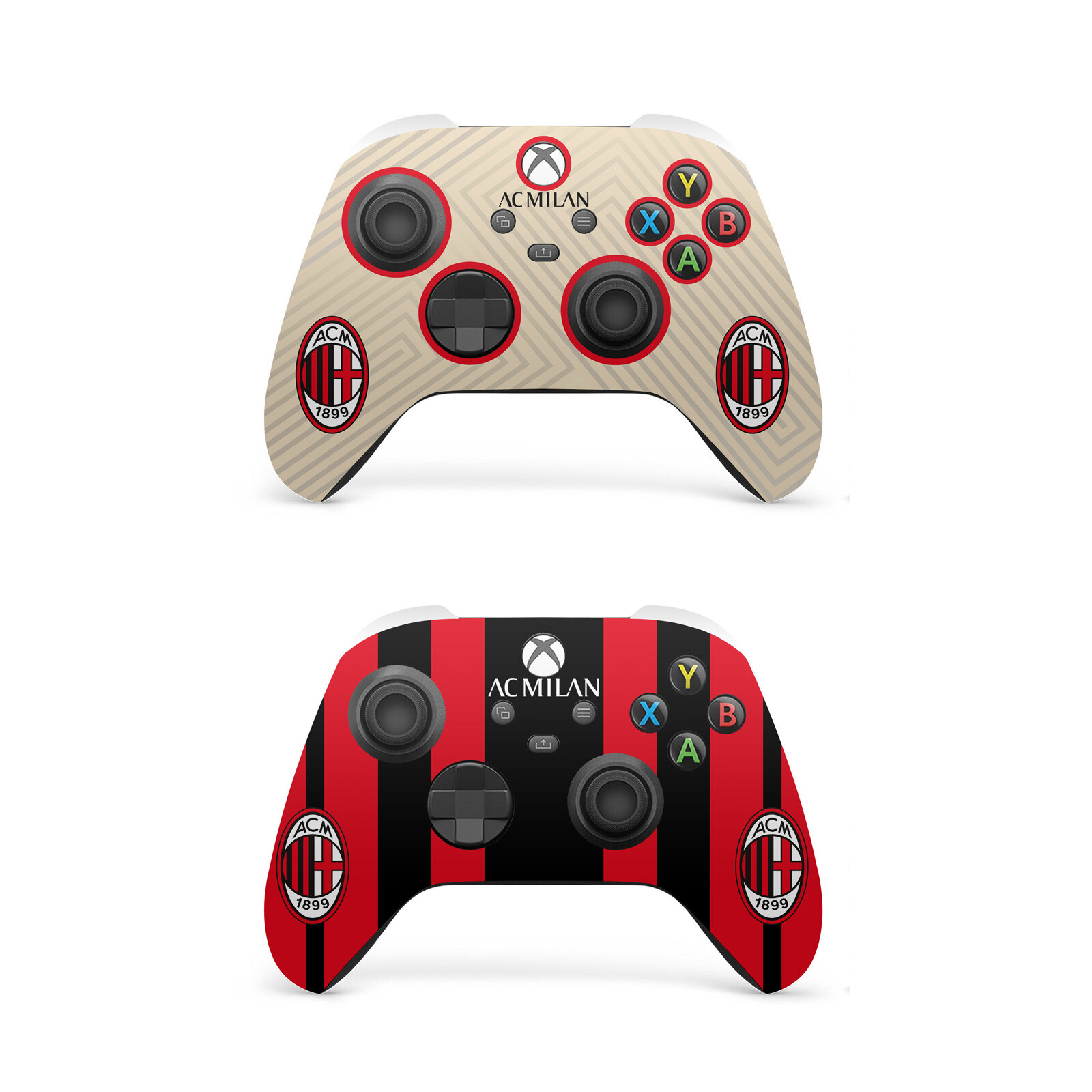 AC MILAN 2021/22 CREST KIT VINYL SKIN FOR XBOX SERIES X / SERIES S CONTROLLER