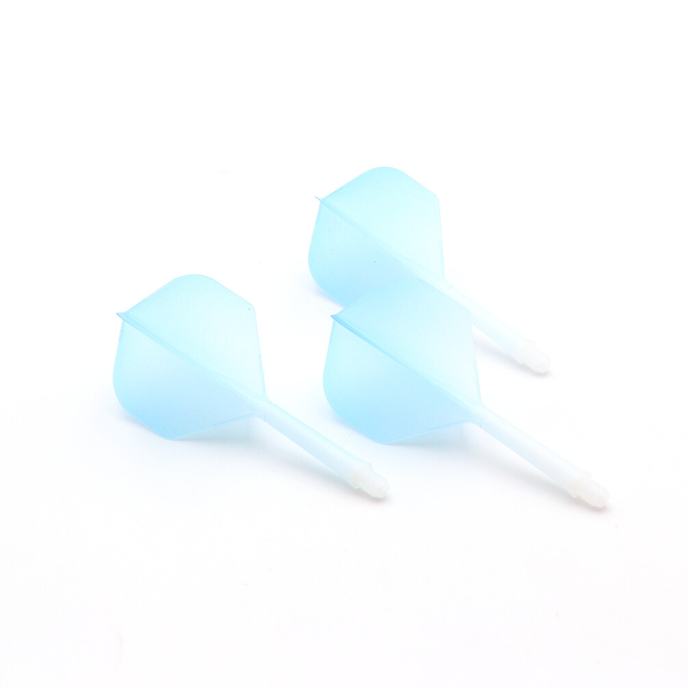 CUESOUL AK5 Integrated Dart Shaft and Flights Standard Shape Graduated Blue