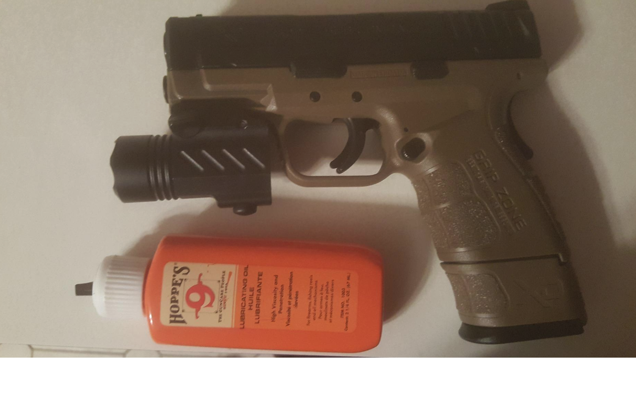 Compact 400 Lumen Flashlight For TAURUS PT111 G2 G2C Pistol