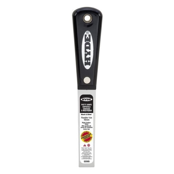Hyde Tools - Flex Black & Silver Putty Knife