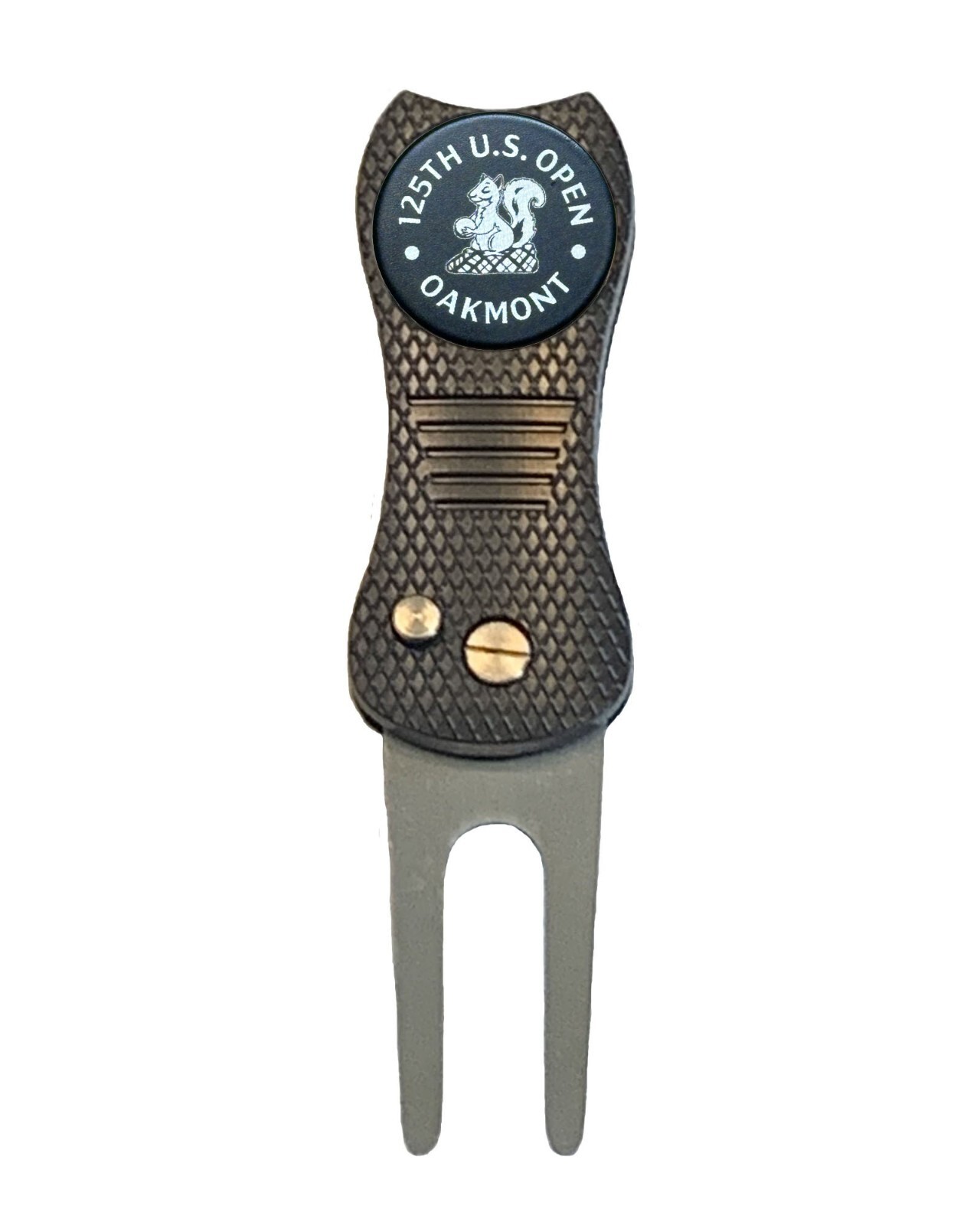 2025 US Open Oakmont Golf Ball Marker + Switchblade Divot Tool Laser
