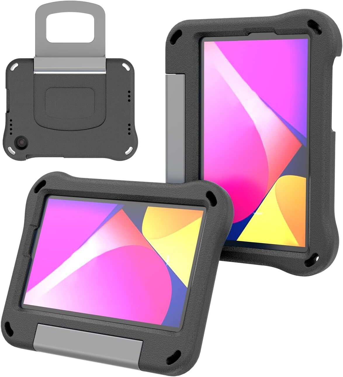 Kids Case for TCL AT&T amiGO Jr. Tab (9136K) 8" Tablet Shockproof with Handle