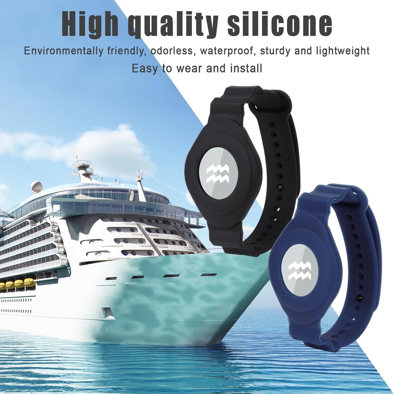 2pcs Holder for Princess Cruise Medallion, Adjustable Watch for...