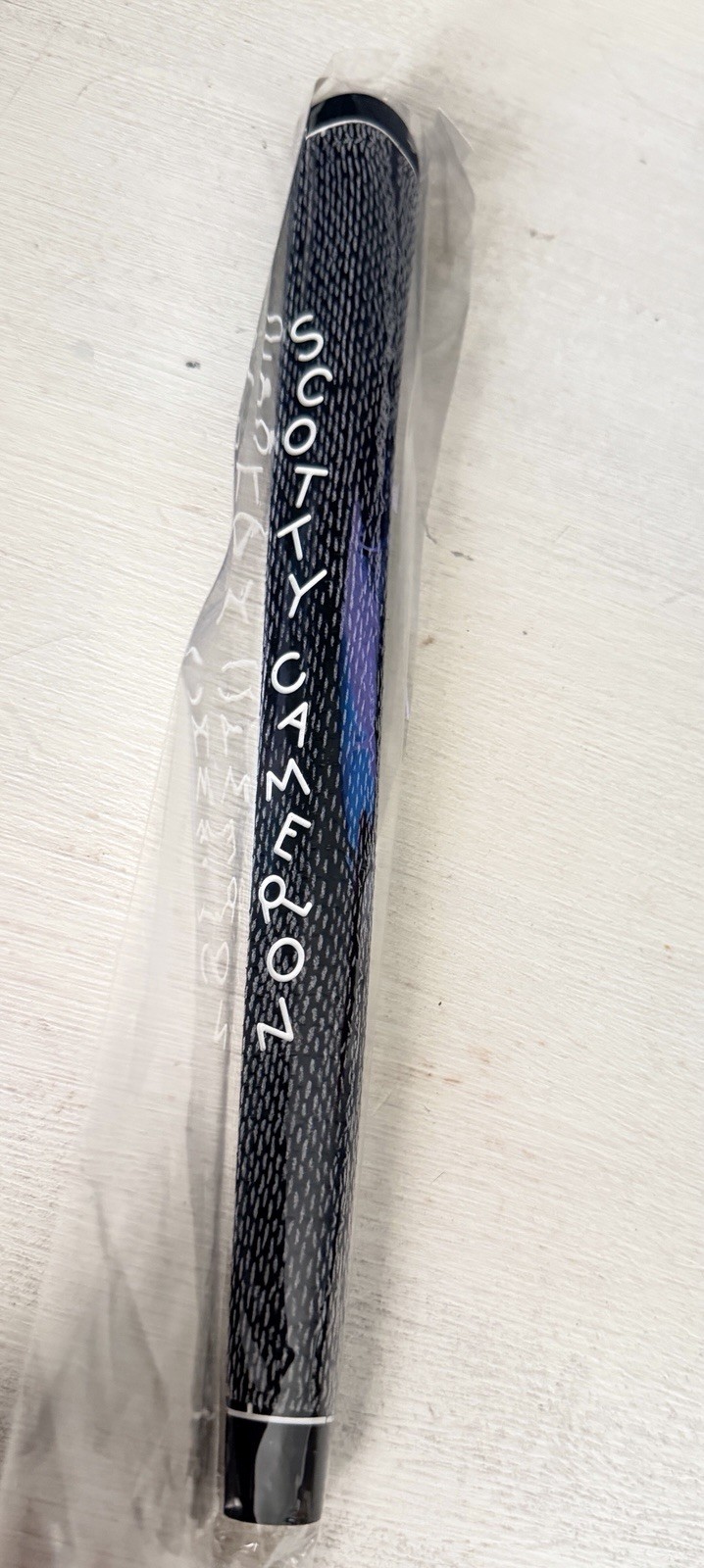 SCOTTY CAMERON DANCING BLACK FULL CORD PUTTER GRIP 58R - Brand New