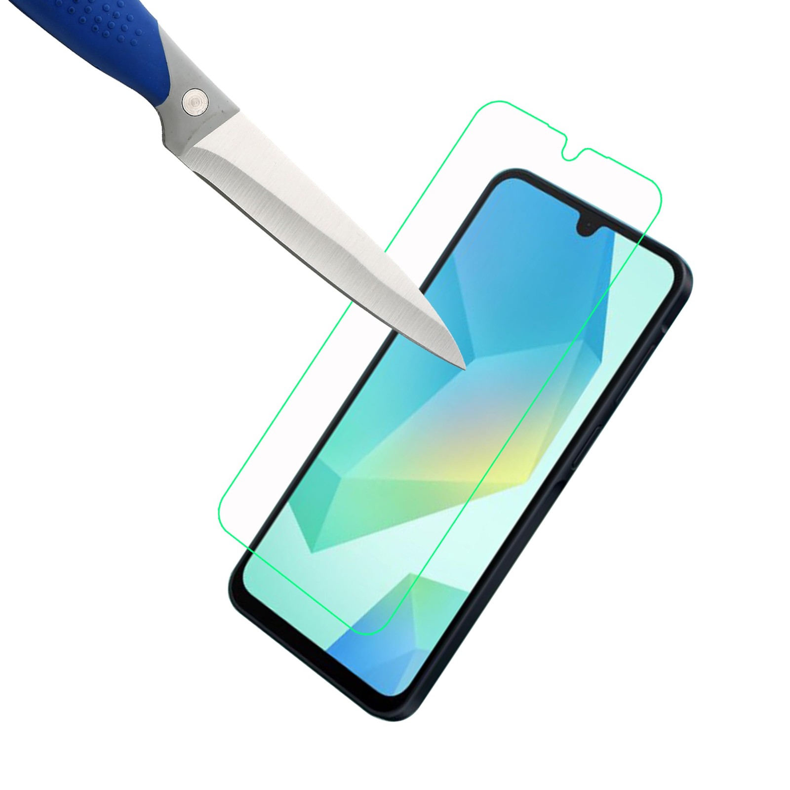 Mr.Shield Screen Protector compatible with Samsung Galaxy A16 5G / A16, clear