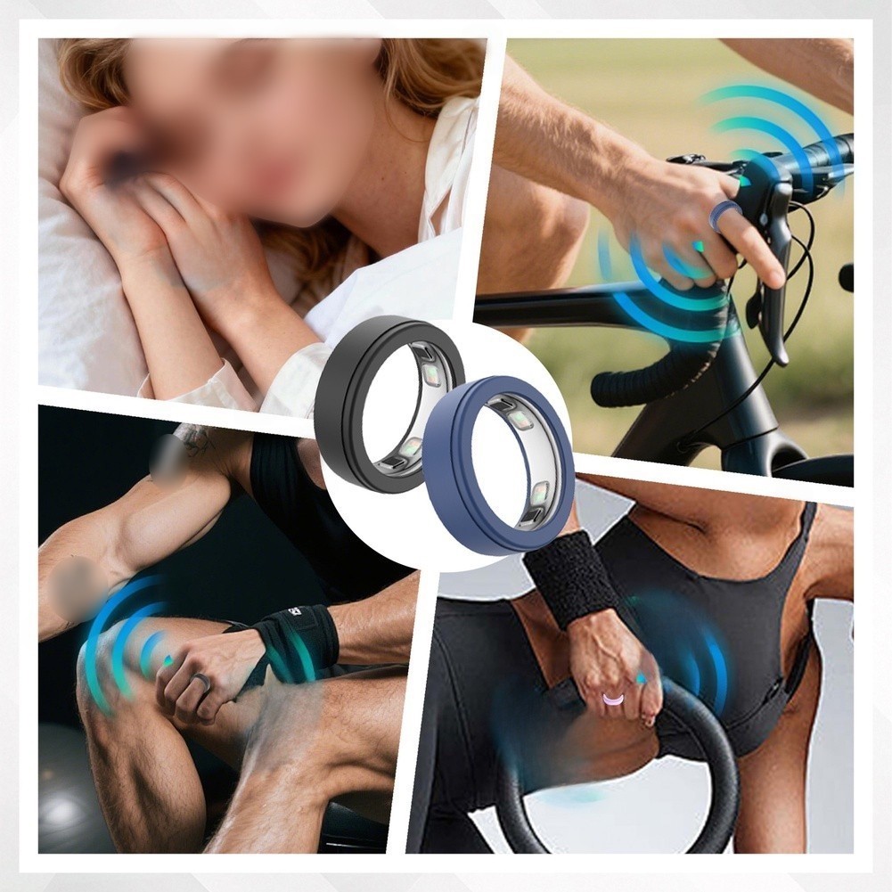 12pcs Flexible Silicone Case for Oura Ring 5 Lightweight Daily Wear Fit
