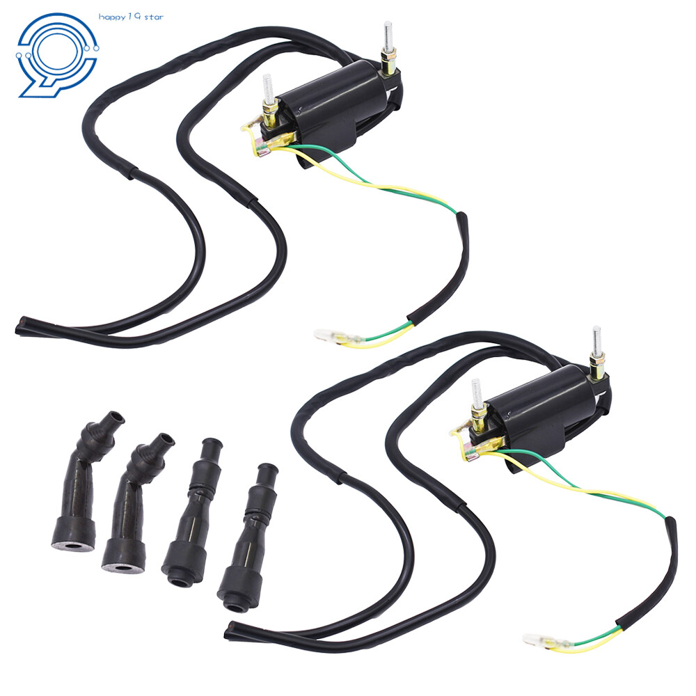 Ignition Coil Set 12 Volt 12V for Kawasaki KZ Suzuki GS Honda CB 650 750 900