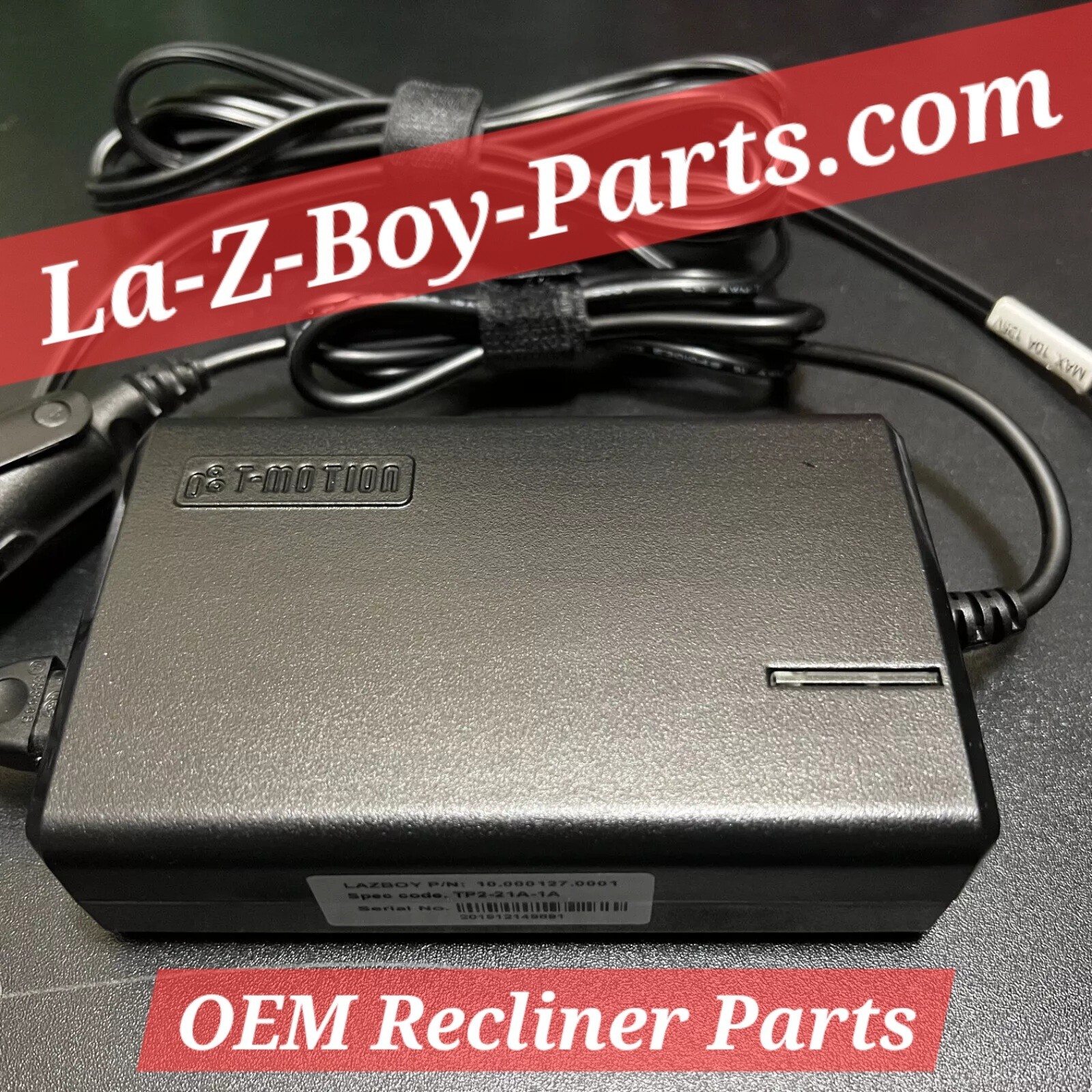 Original 10.000127.0001 GENUINE Timotion fits all TP2 & TP2P La-Z-Boy Lazy Parts