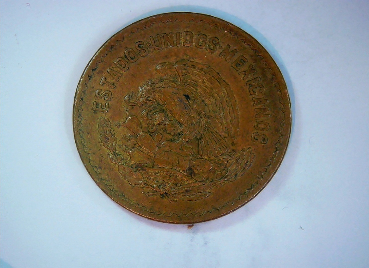 Mexico 1951 5 Centavos Cinco Centavos (Miguel Hidalgo) Coin