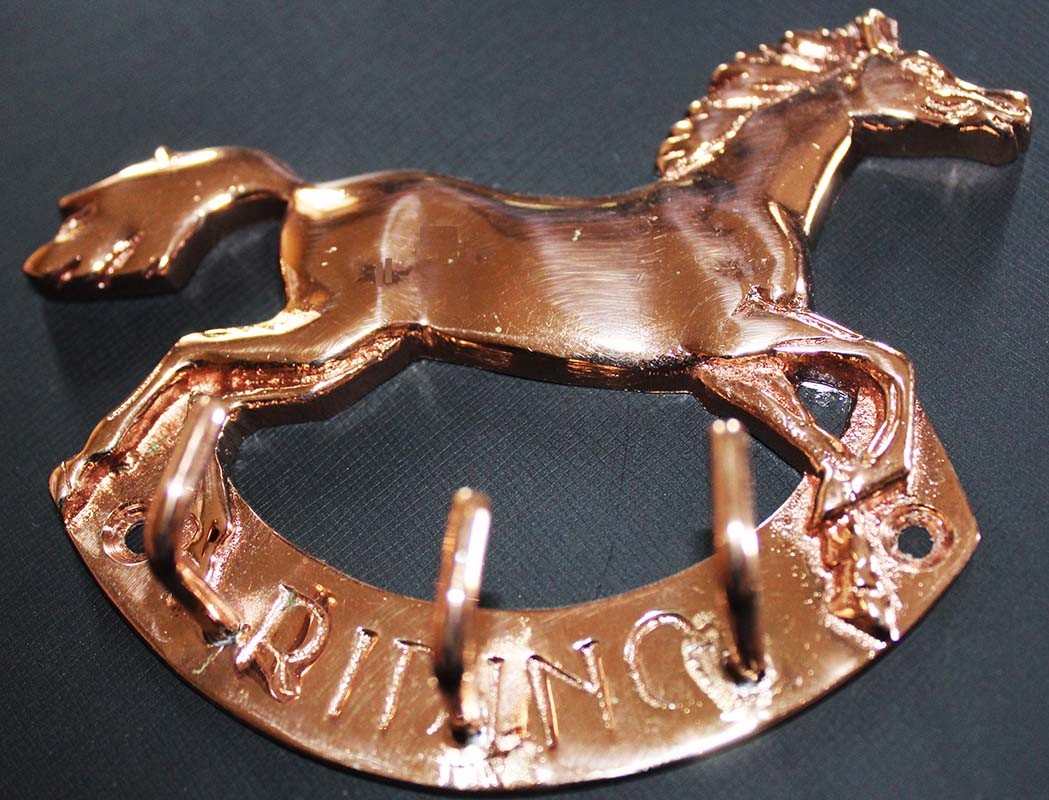 Copper Brass Hprse Home Bathroom Hat Coat Clothes Towel Wall Hanger Hook 6754
