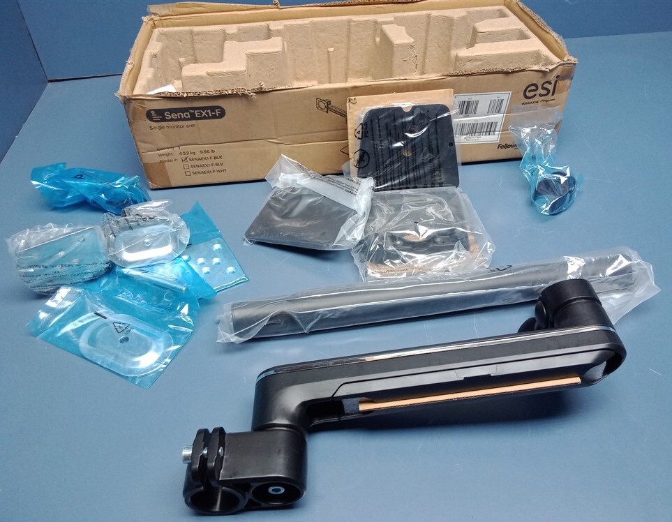 esi Sena EX1-F Black Monitor Arm SENAEX1-F-BLK