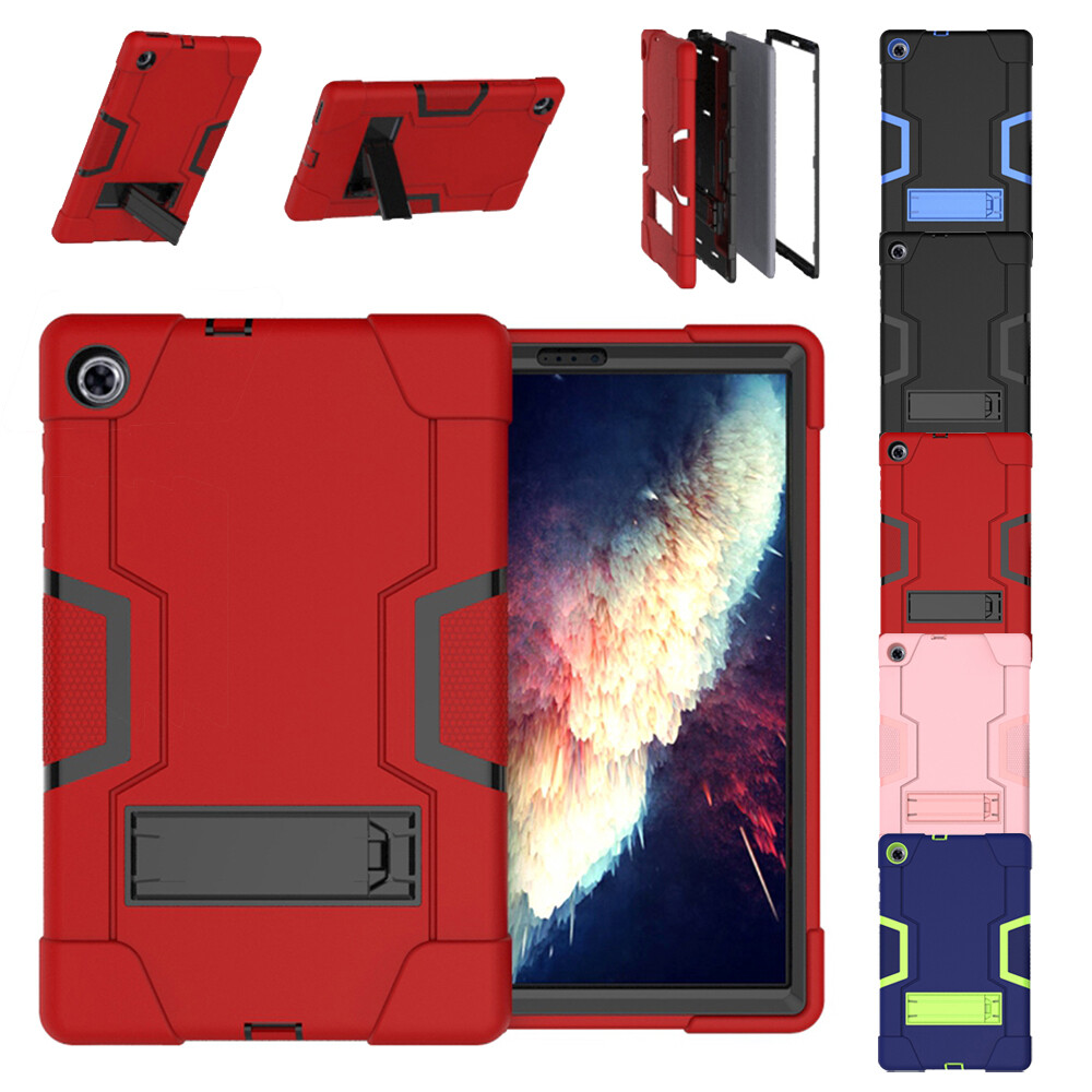 Rugged Shockproof Case For Lenovo Tab M10 Plus TB-X606F – Armor Stand Cover