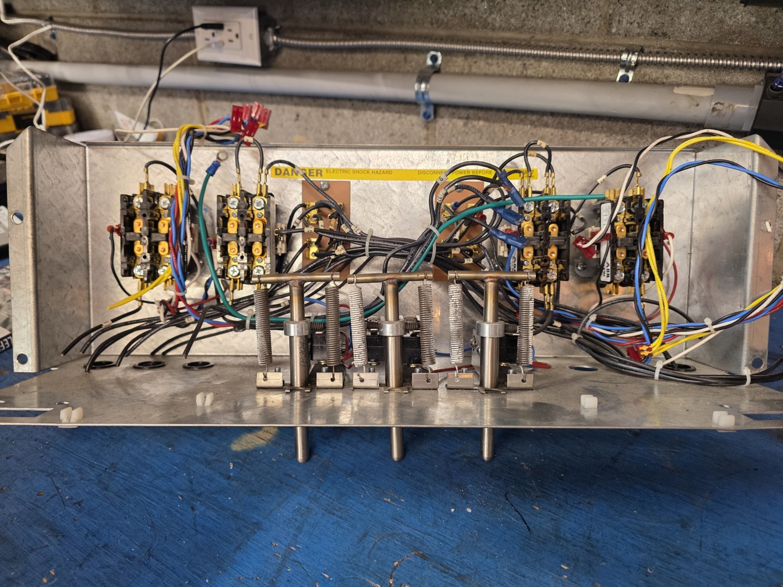 Saniserv Ice Cream Machine Parts Panel Solenoids ABB Switches Etc