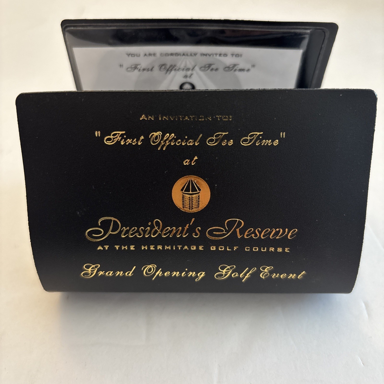 Hermitage Golf Course President’s Reserve Inaugural Divot Tool And Case RARE