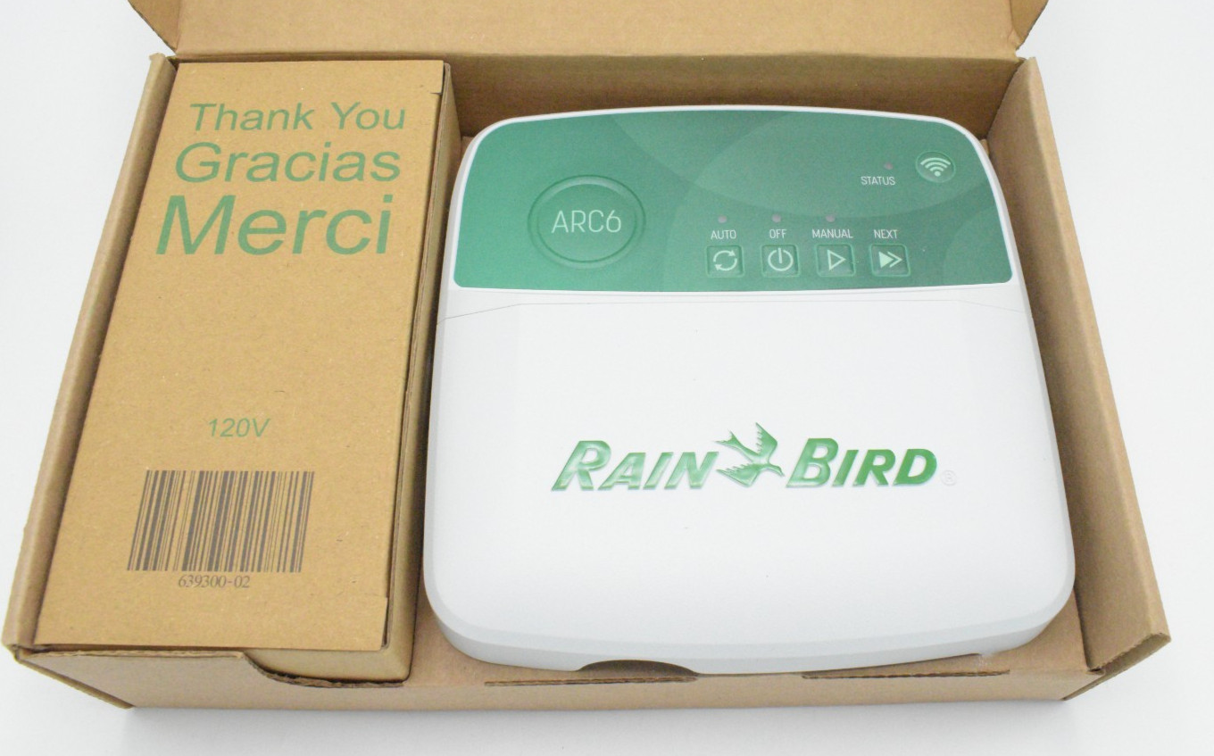 Rain Bird ARC6I Smart Irrigation Controller - 6 Stations - Open Box