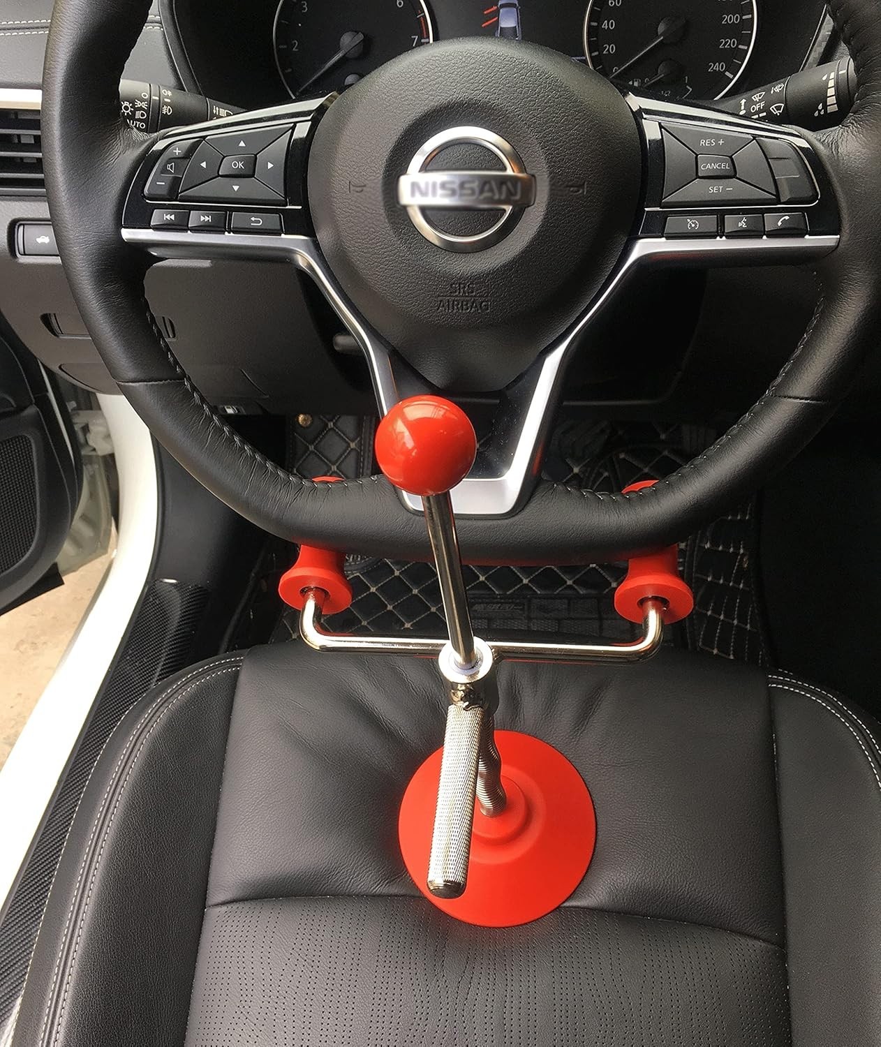 15 Inch Steering Wheel Holder Tool for Car Steering Alignment Adjustable