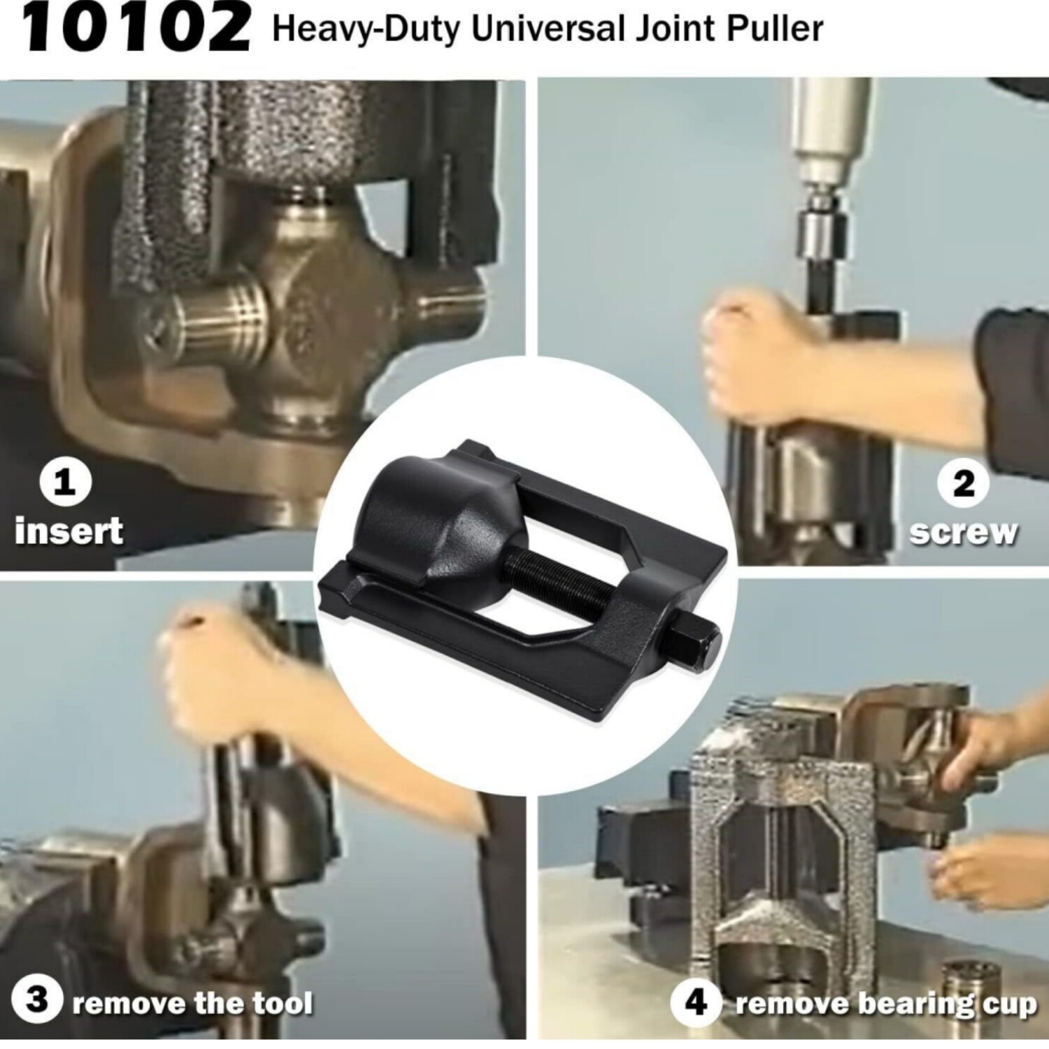 U Joint Pullers Heavy Duty (Class 6-8)10102 Universal Heavy Duty U-joint Puller