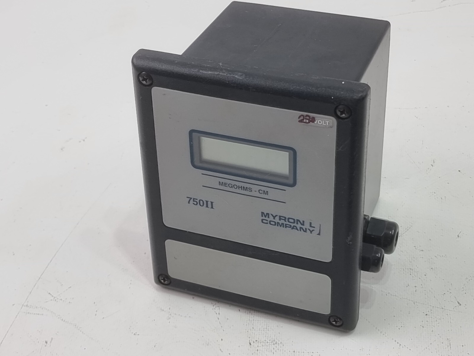 Myron L Company 750II Conductivity Monitor 115/230V-50/60Hz model 754II