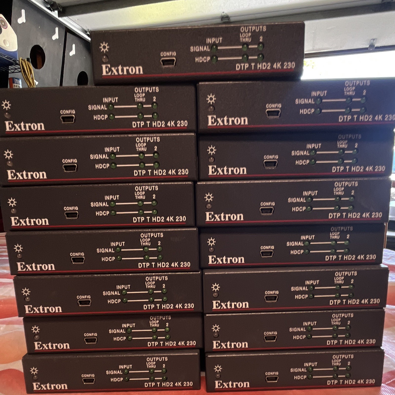 Extron DTP T HD2 4K 230 HDMI Transmitter HDCP Loop Thru 230 ft Black