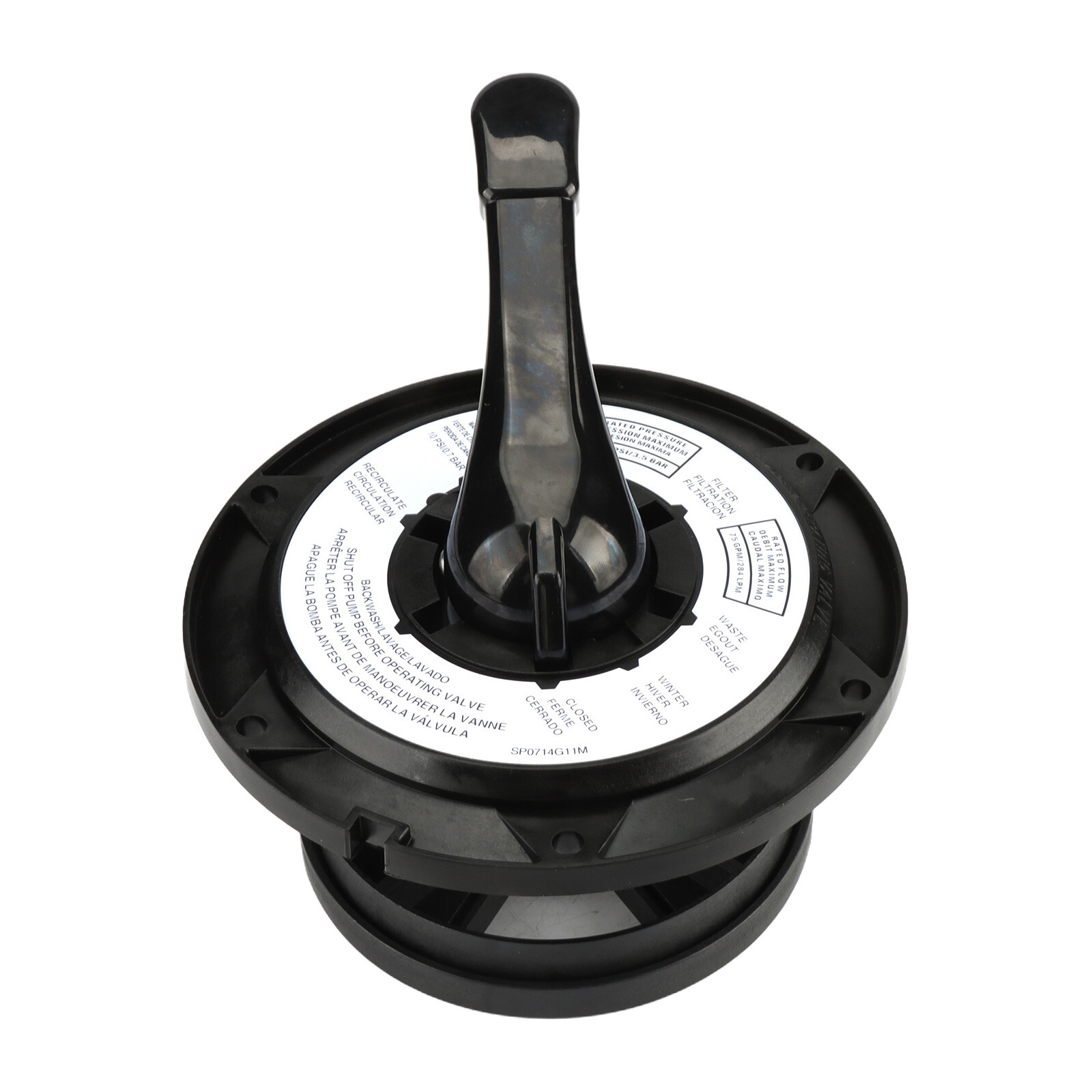 Multiport Valve Handle & Cover SPX0714BA Fits SP0714T Made For Hayward