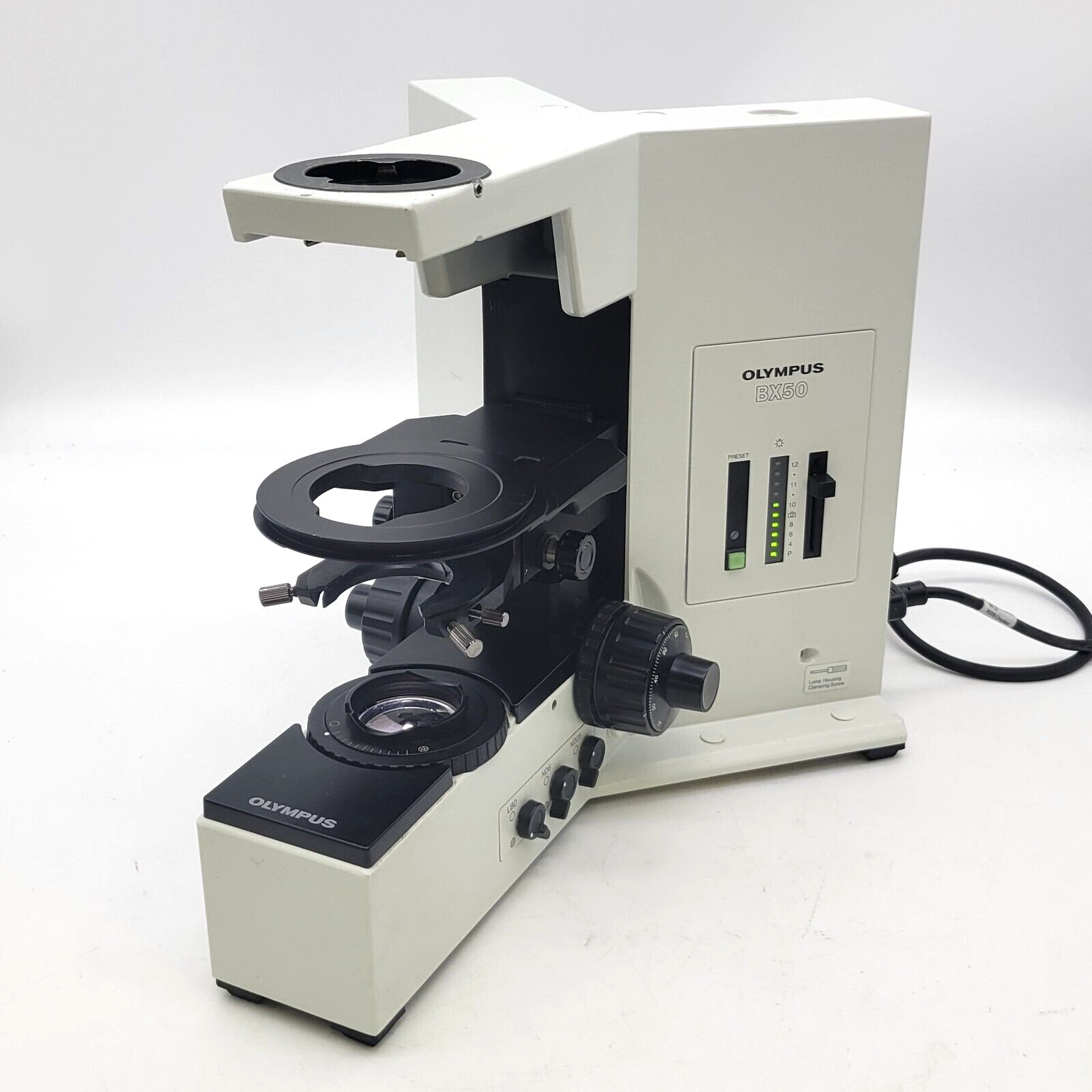 Olympus Microscope BX50 Replacement Stand with Lamphouse