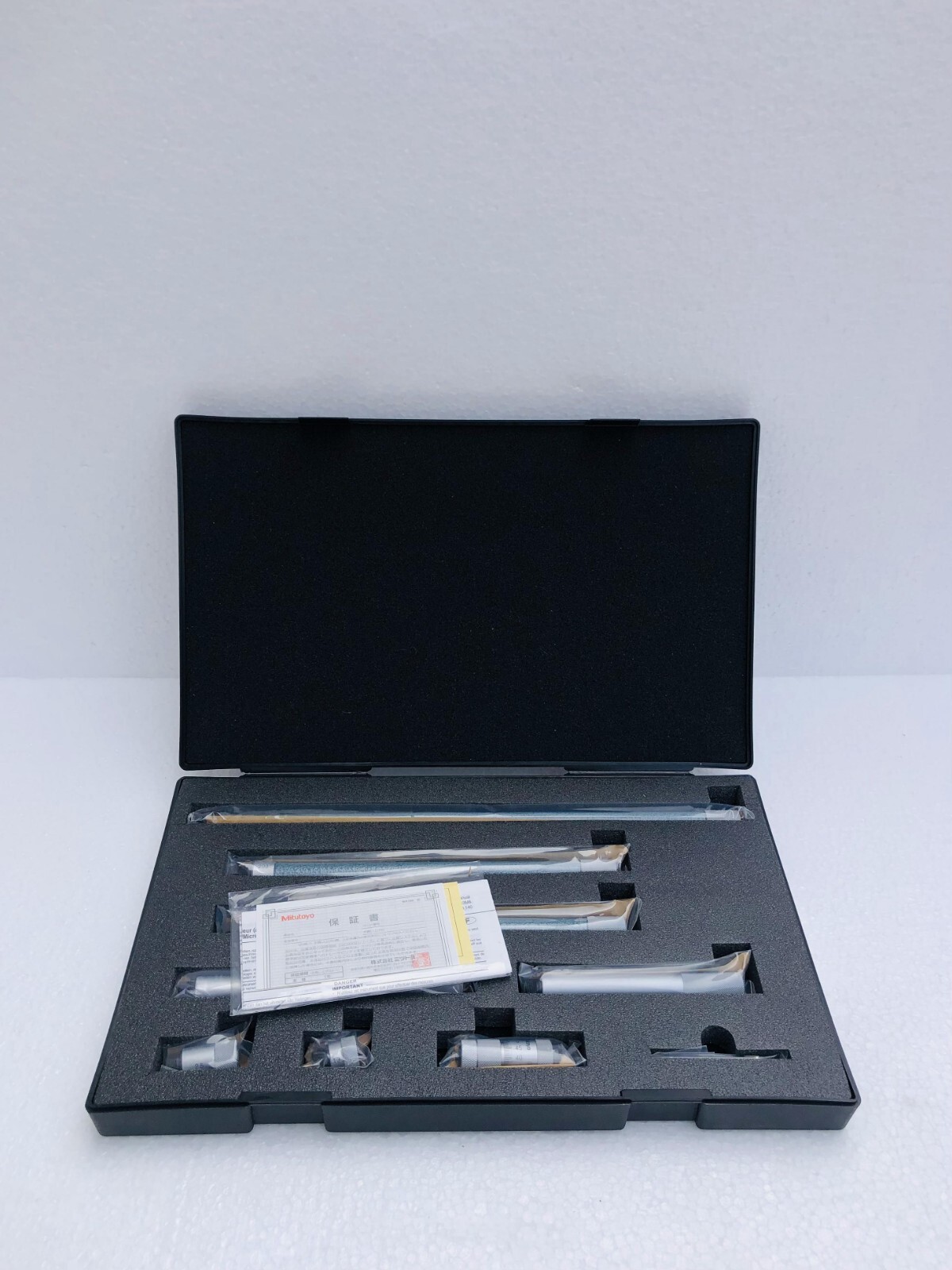 Mitutoyo 137-209 Tubular Vernier Insider Micrometer Carbide Tipped 50-1000 MM
