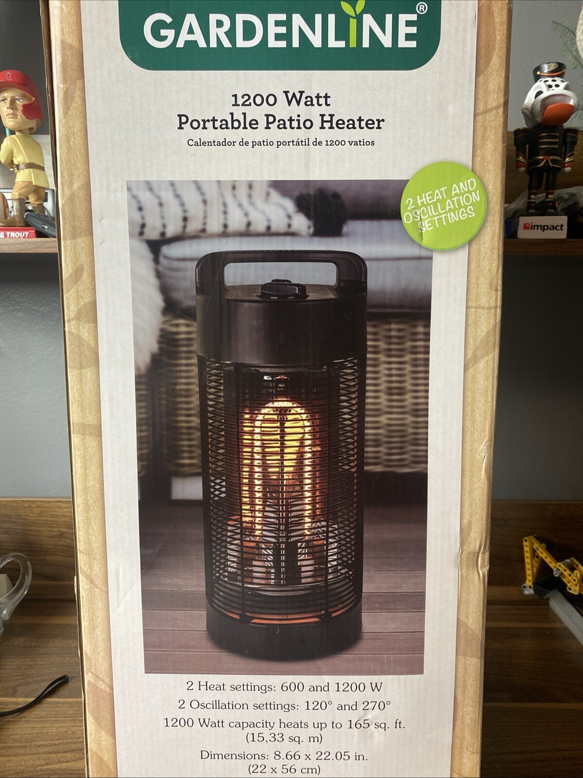 Garden line 1200 Watt Portable Heater