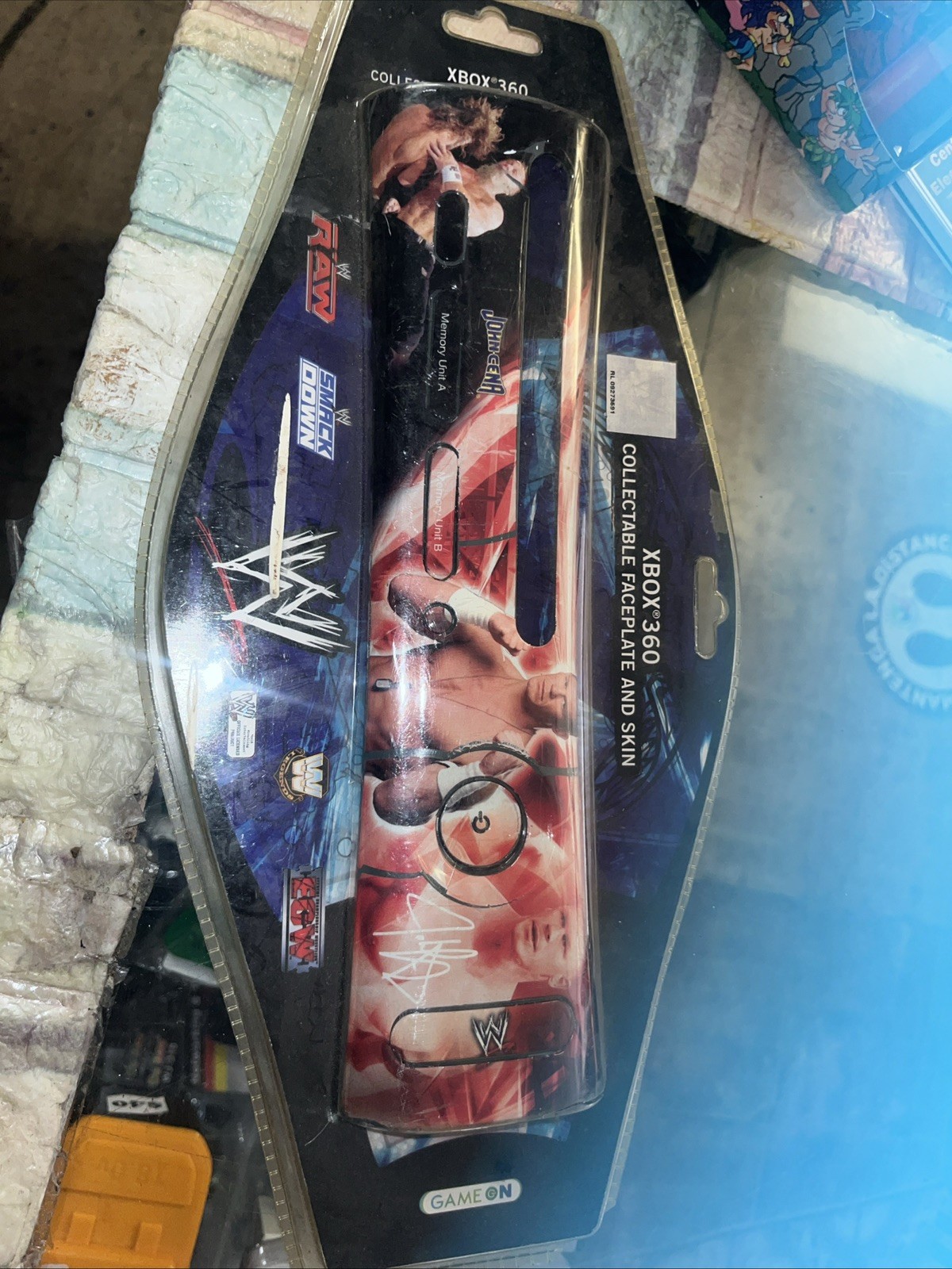 XBOX 360 WWE COLLECTABLE FACEPLATE AND SKIN John Cena  NEW IN PACKAGE