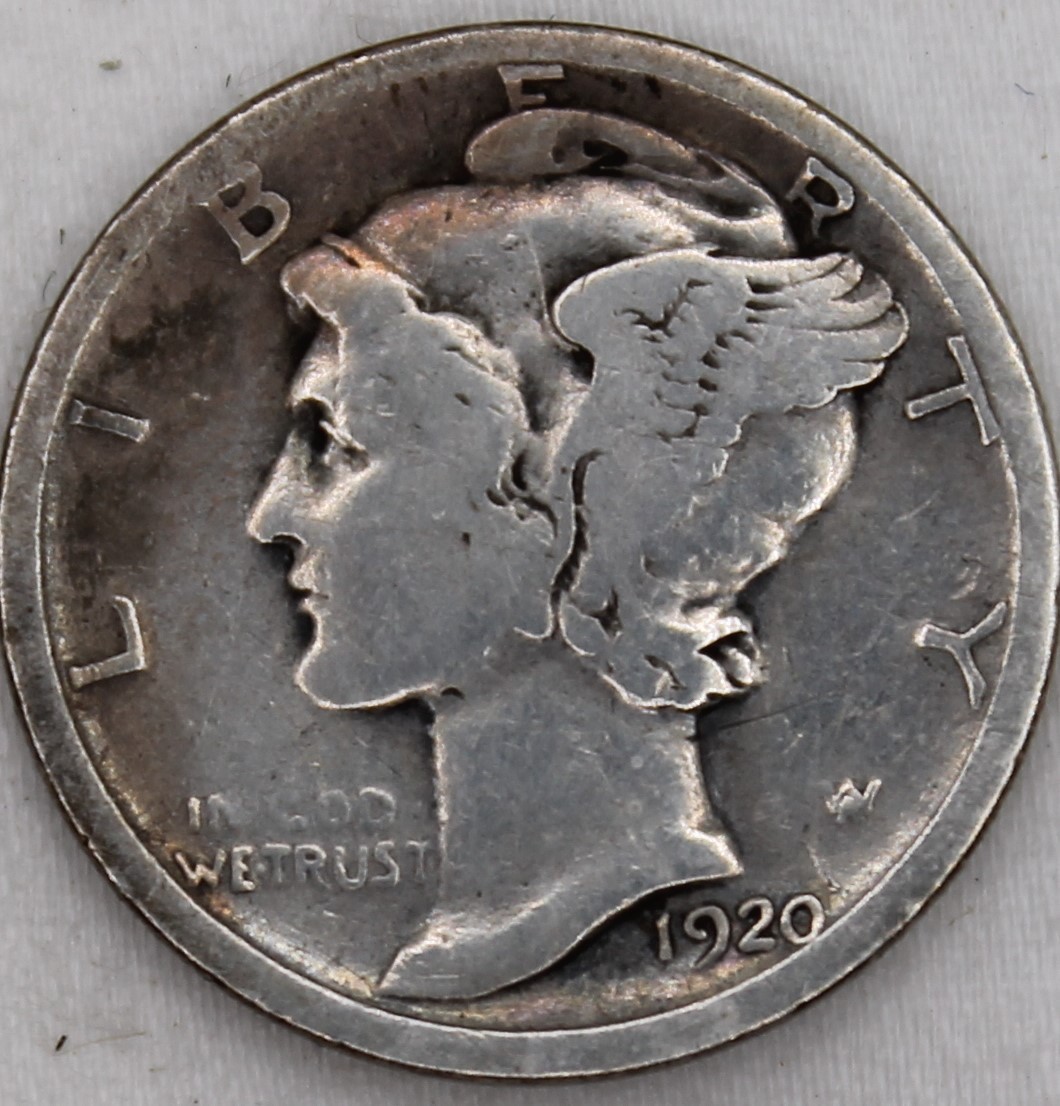 1920-D Mercury Dime