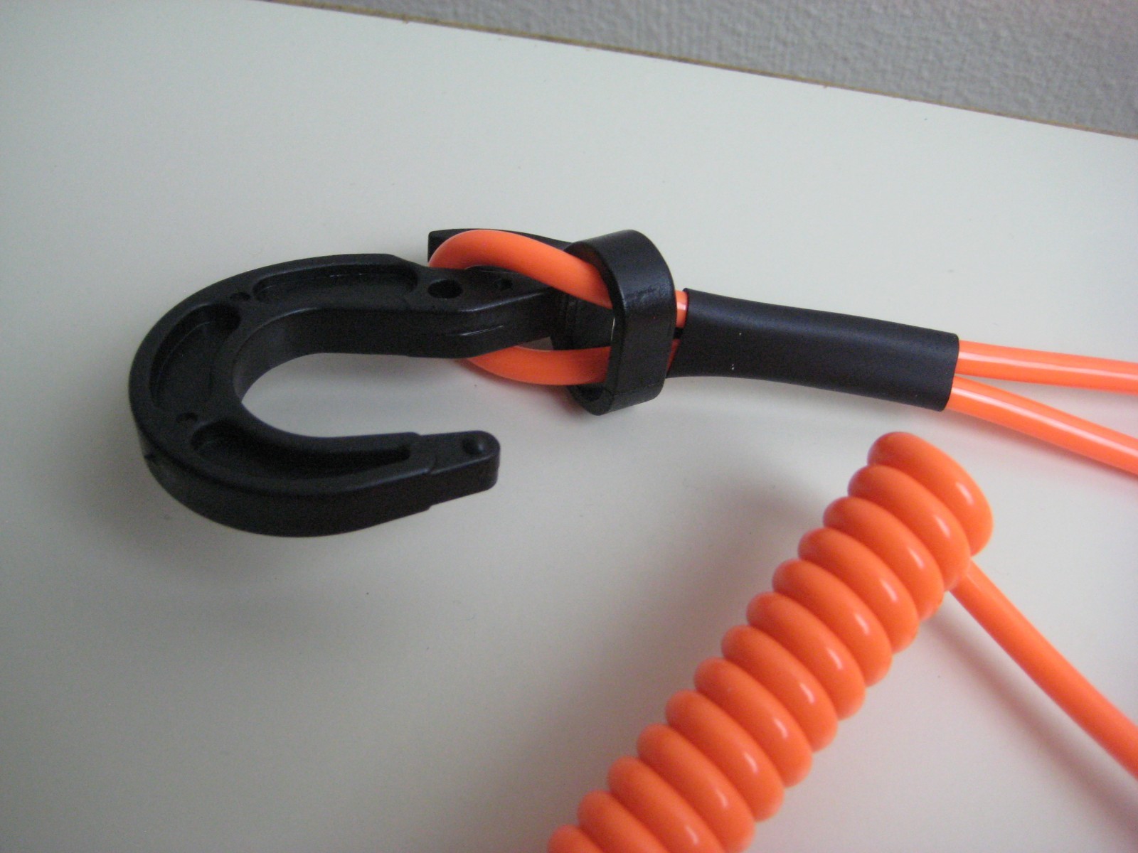 26' Day Glow Orange Extension Cord Assembly with hook GSE, Same as David Clark1